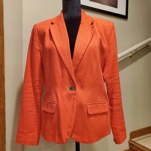 Merona Flame Red Textured Blazer